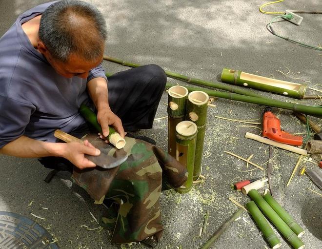 茶文化之民俗茶艺(傣族竹筒茶)(图5)